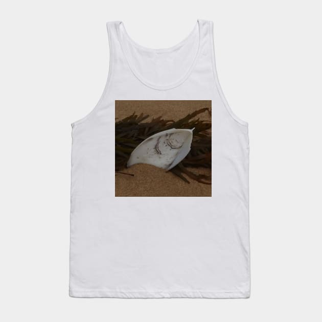 Seaweed and Squid Tank Top by Julie Vaux